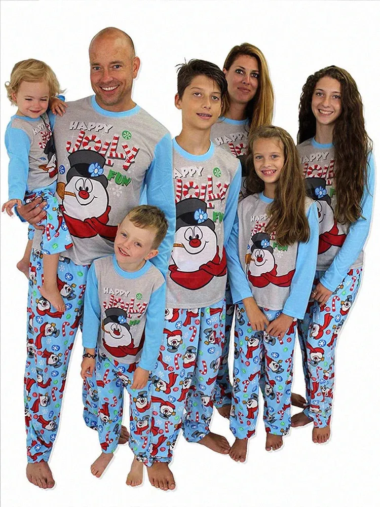 2023 Christmas Snowman Pajamas