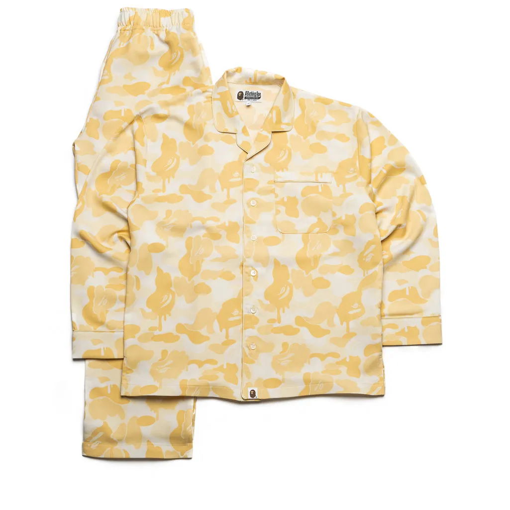 A Bathing Ape Valentine Chocolate Camo Pajamas - Ivory