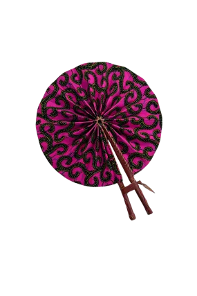 Abena Ankara Foldable Fan