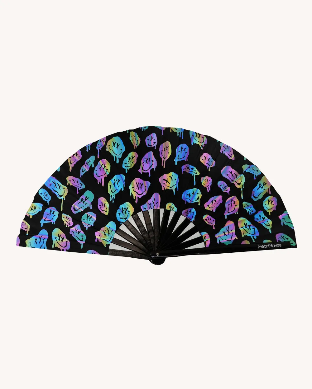 Acidcore Rainbow Reflective Hand Fan