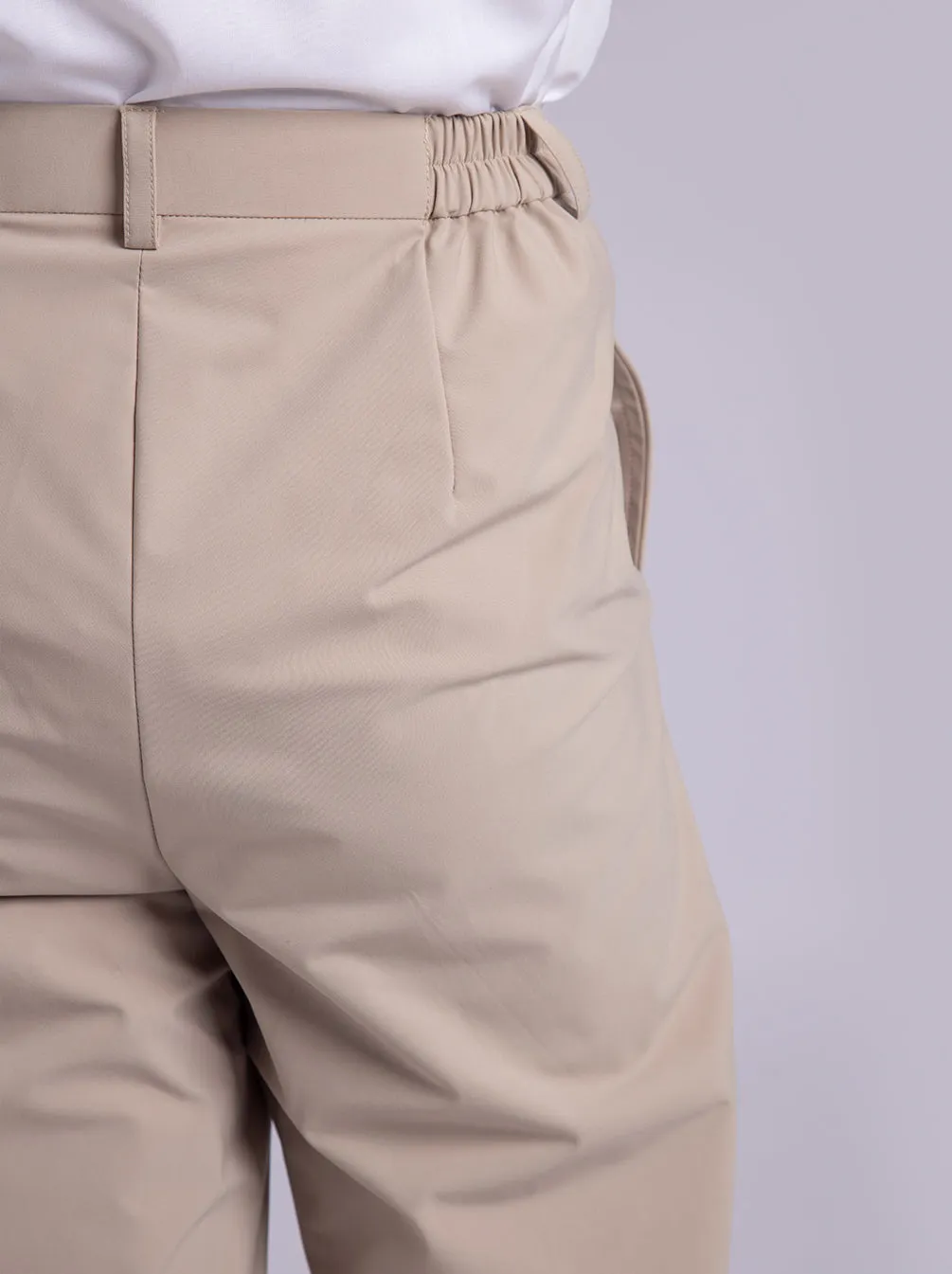 AIKKO PANTS PLAIN CREAM