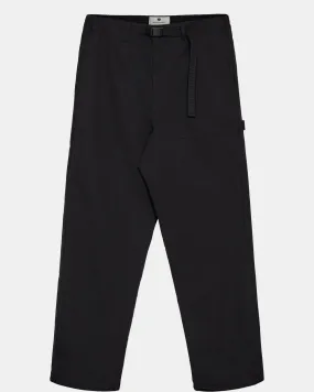 AKJAKOB STRING PANTS - Caviar