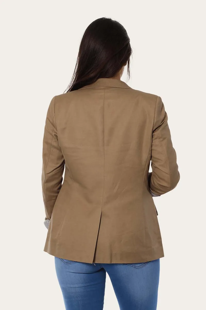 Amelia Womens Blazer - Clay