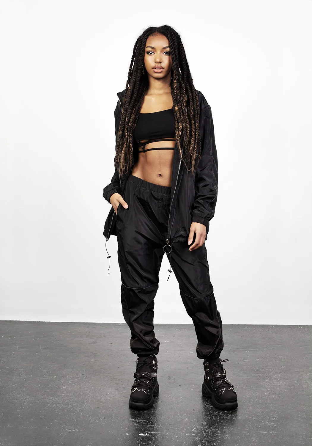 ARCANA REFLECTIVE TRACKSUIT PANTS