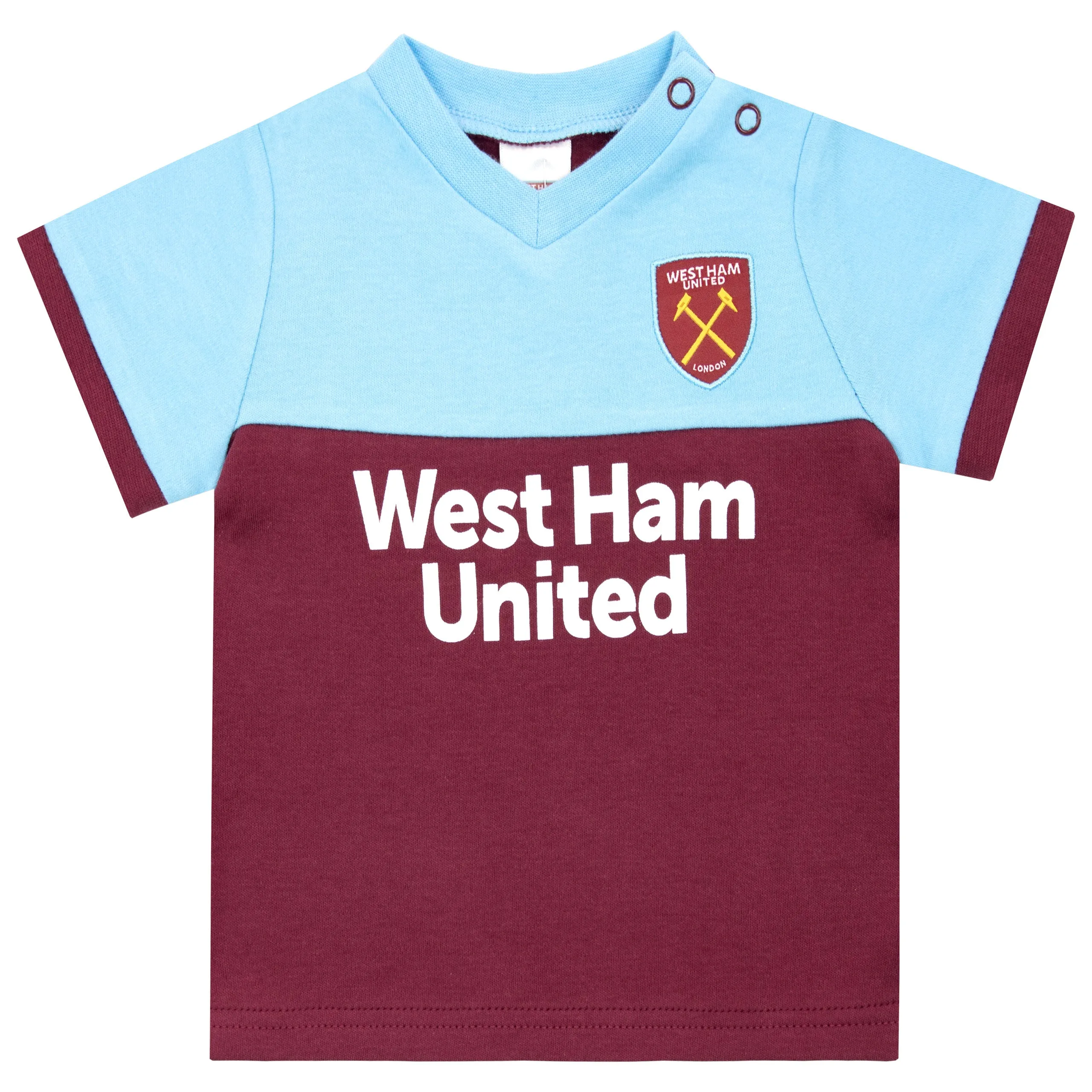 Baby Boys West Ham Kit Pajamas