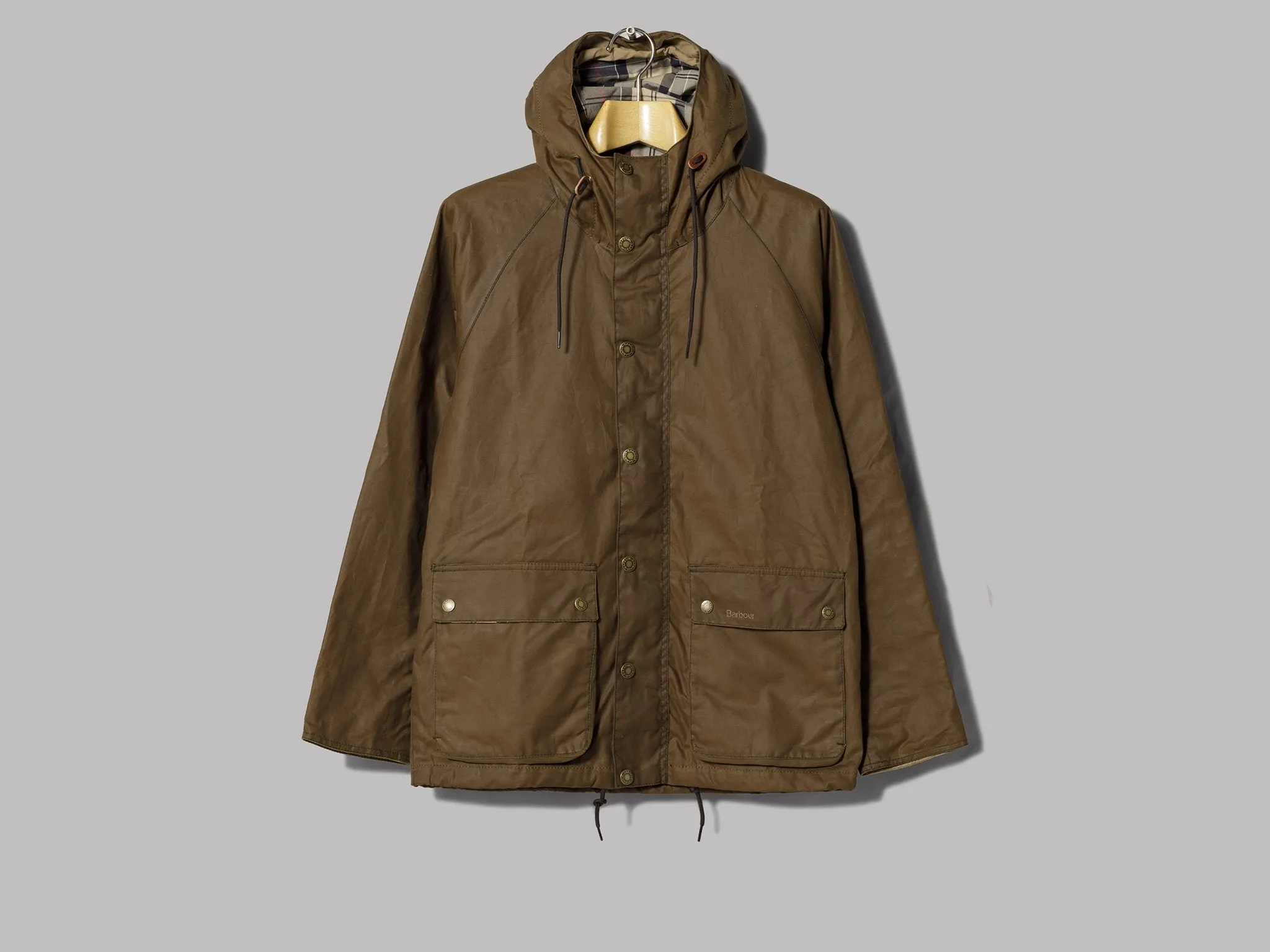 Barbour Dolgo Wax Jacket (Sand)