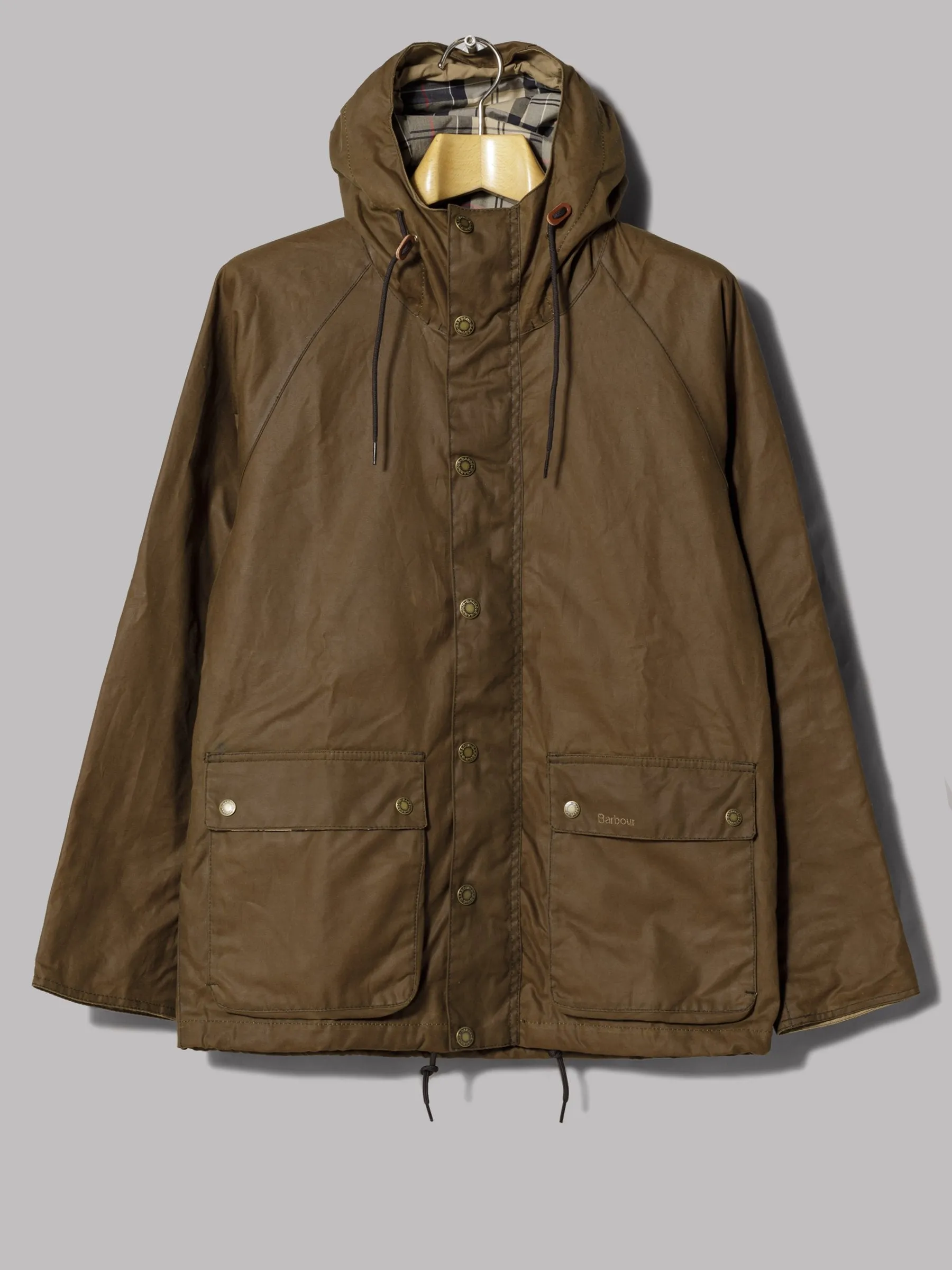 Barbour Dolgo Wax Jacket (Sand)