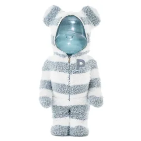 BEARBRICK 1000% GELATO PIQUE PAJAMAS MINT WHITE