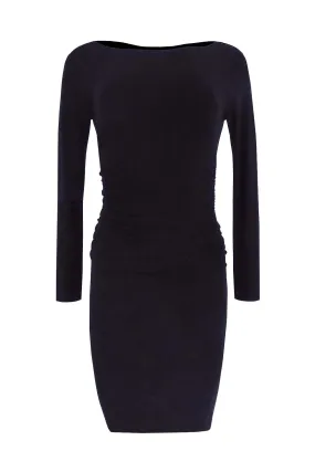 Black Bodycon Long Sleeved Dress