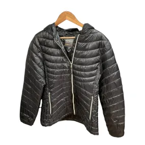 Black Coat Puffer & Quilted Tek Gear, Size L