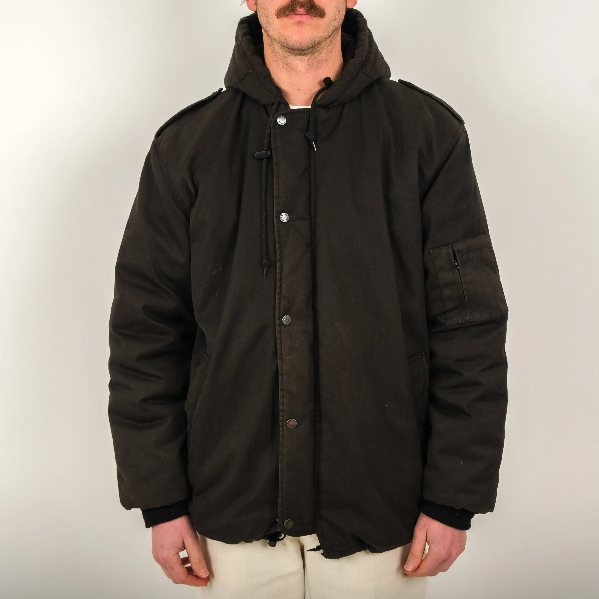 BLACK ISRAELI DUBON JACKET