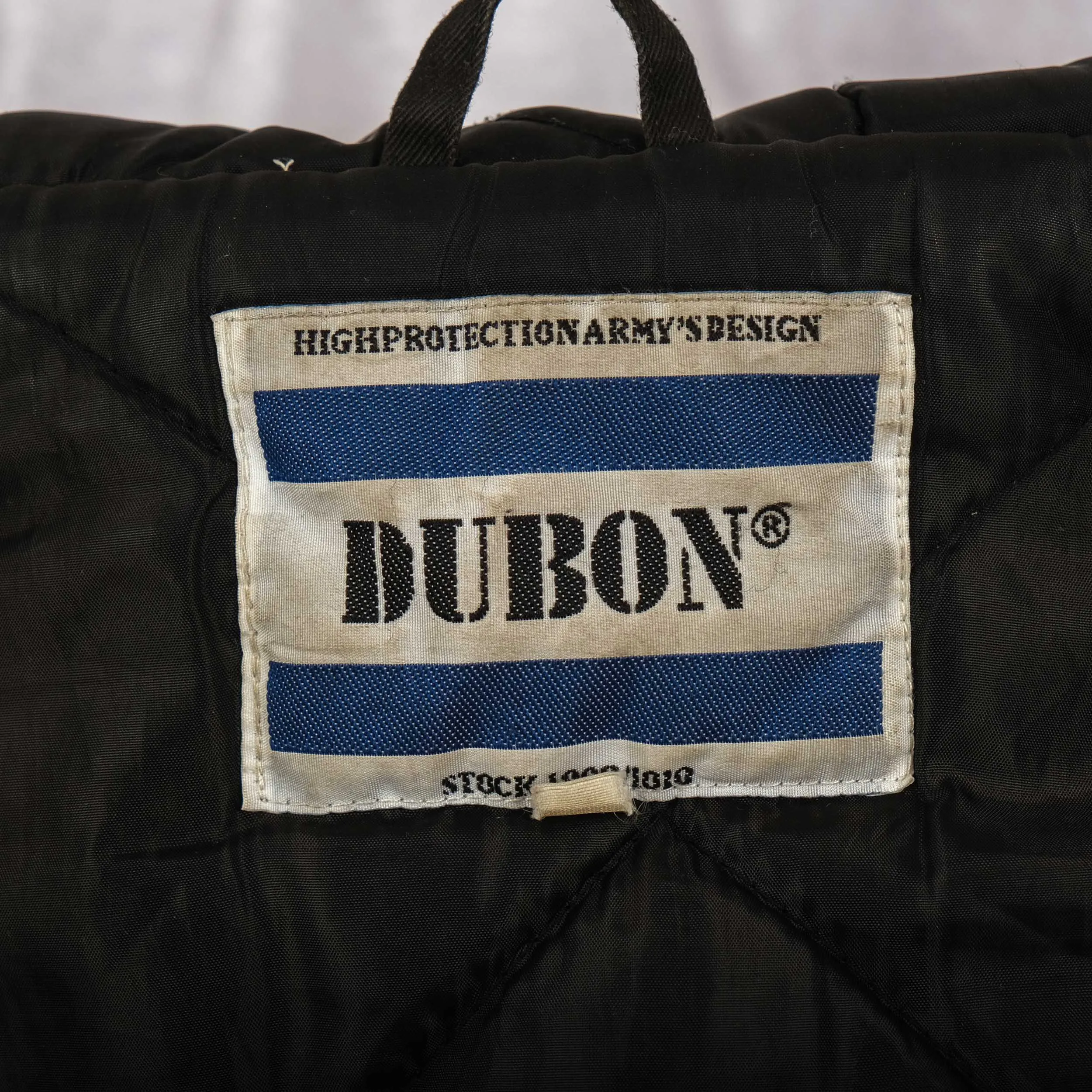 BLACK ISRAELI DUBON JACKET