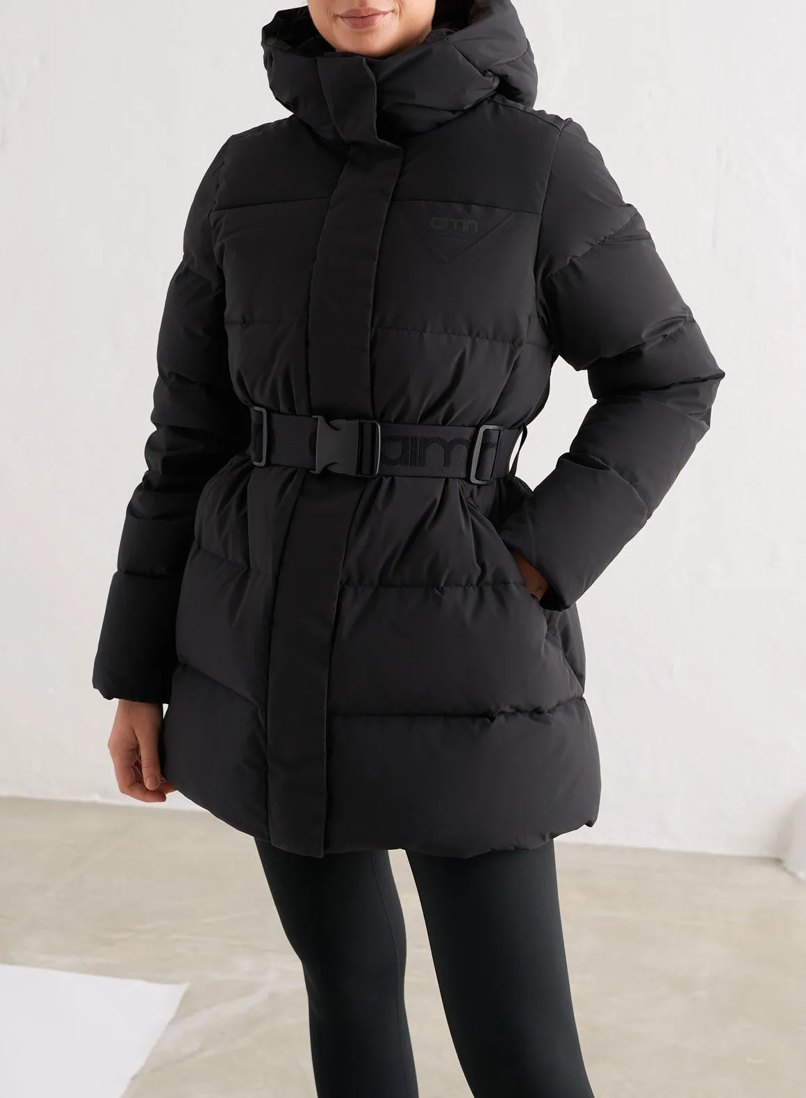 Black Padded Parka