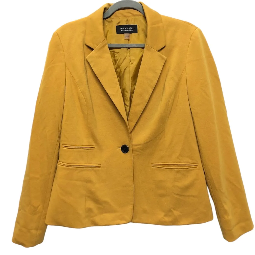 Blazer By Evan-picone In Yellow, Size: 10