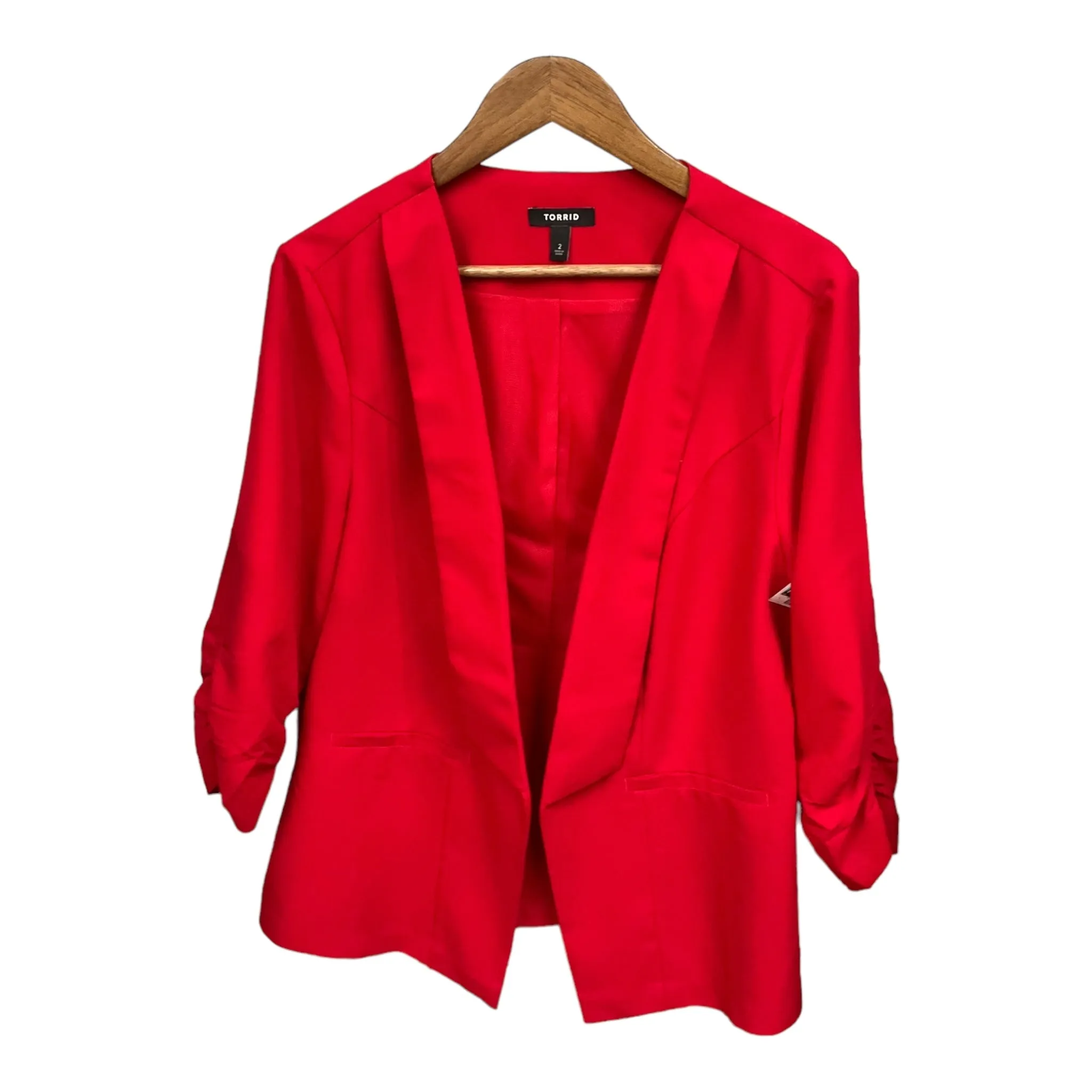 Blazer By Torrid In Red, Size: 2