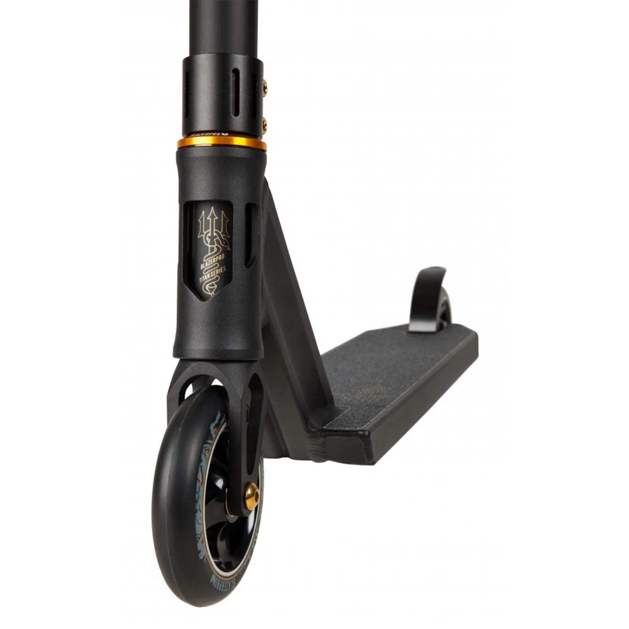 Blazer Pro Scooters Titan Medusa Complete Stunt Scooter, Black