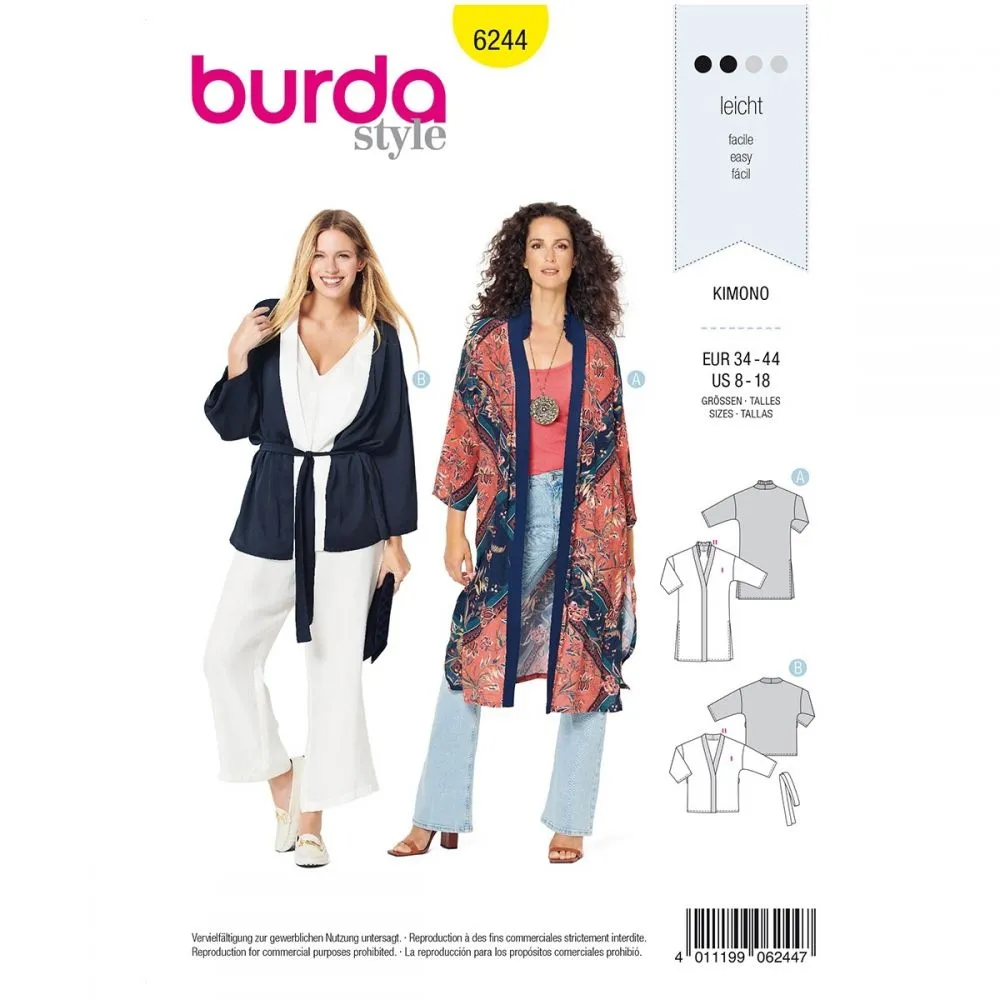 Burda Robe Coat 6244