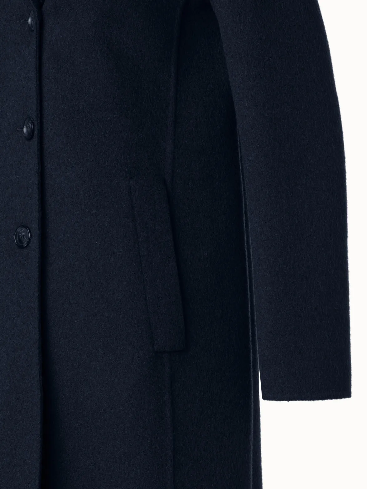 Cashmere Double-Face Blazer Coat