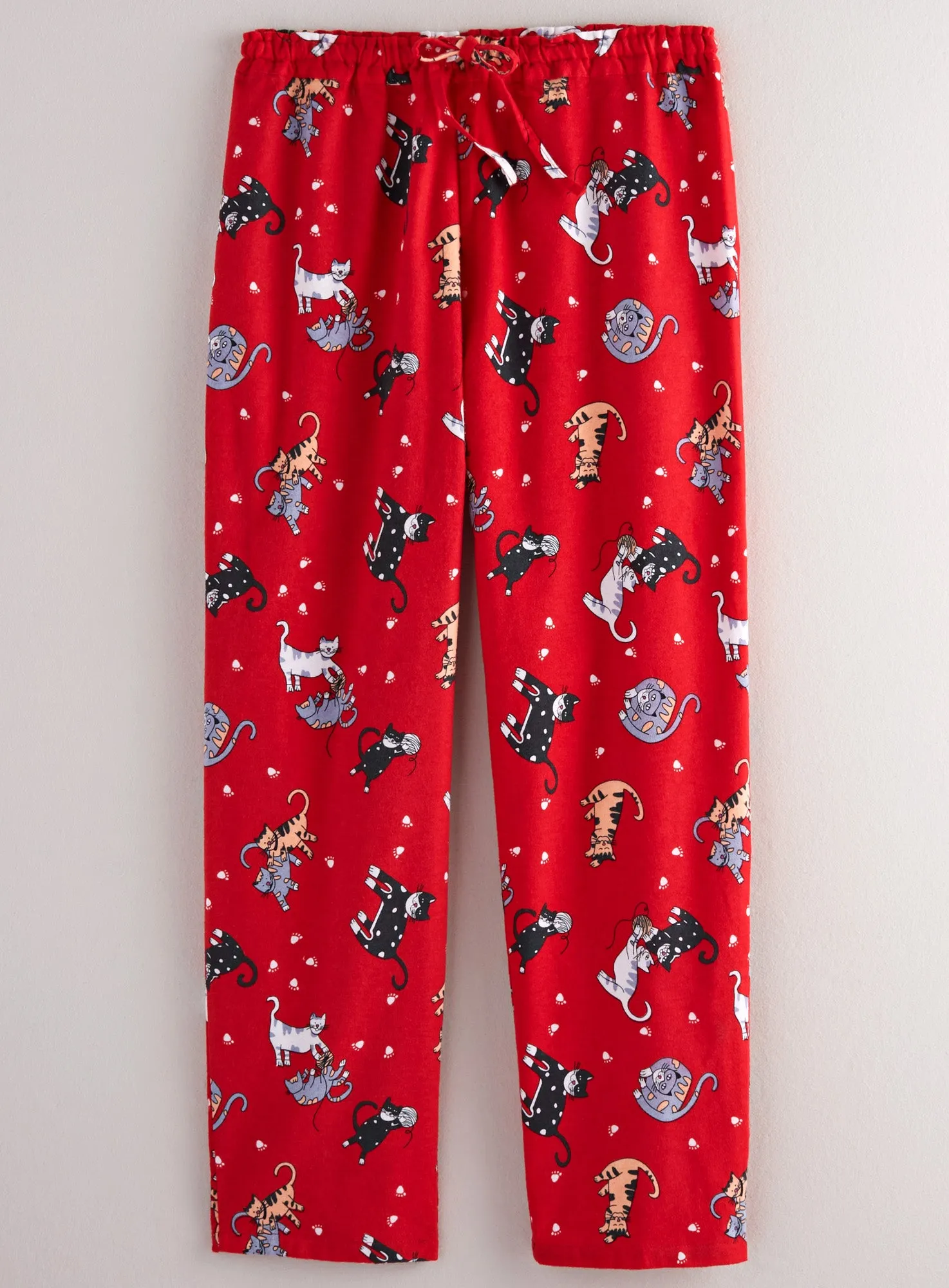 Cat Nap Flannel Pajamas