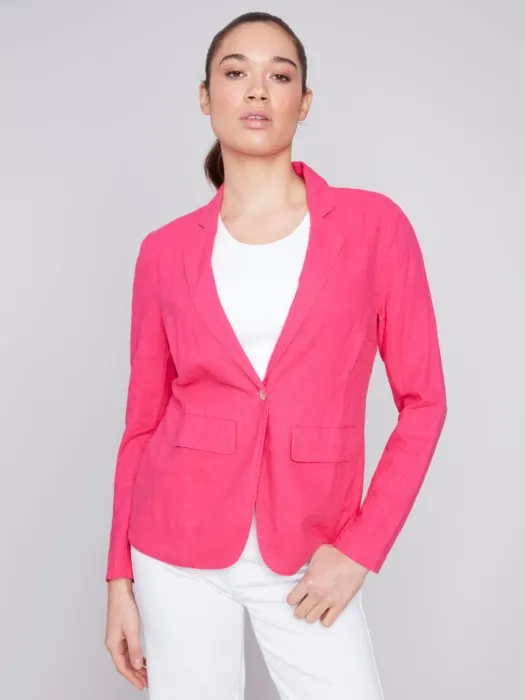 C.B 6301 Linen Blazer