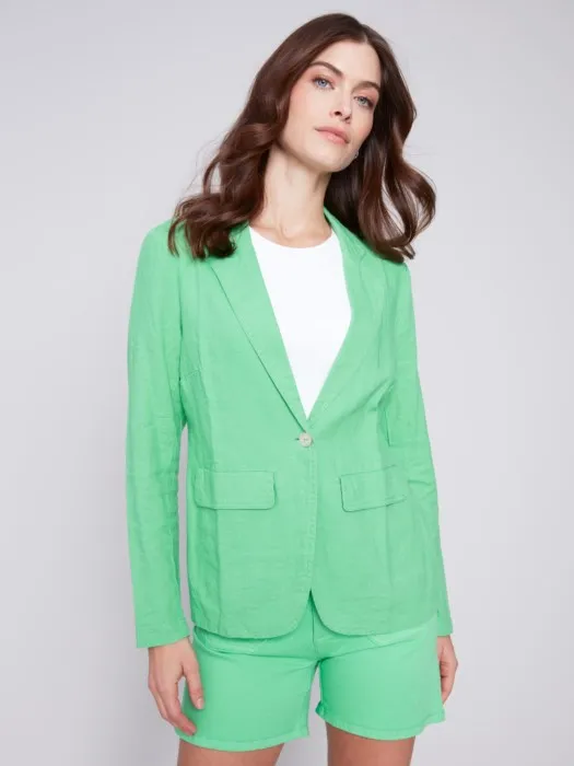 C.B 6301 Linen Blazer