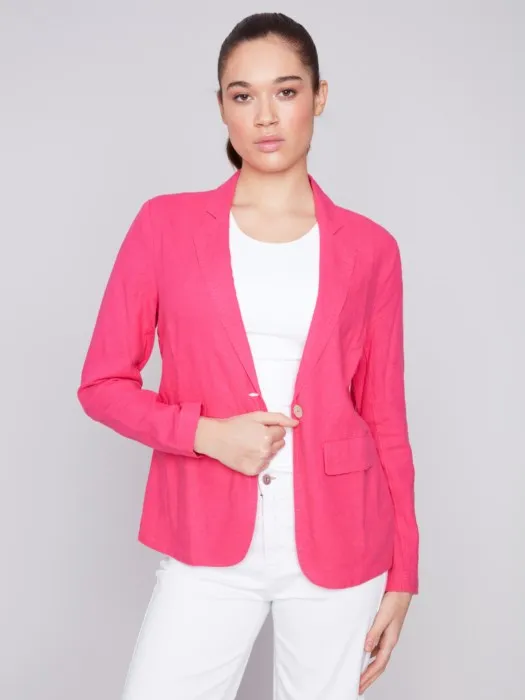 C.B 6301 Linen Blazer