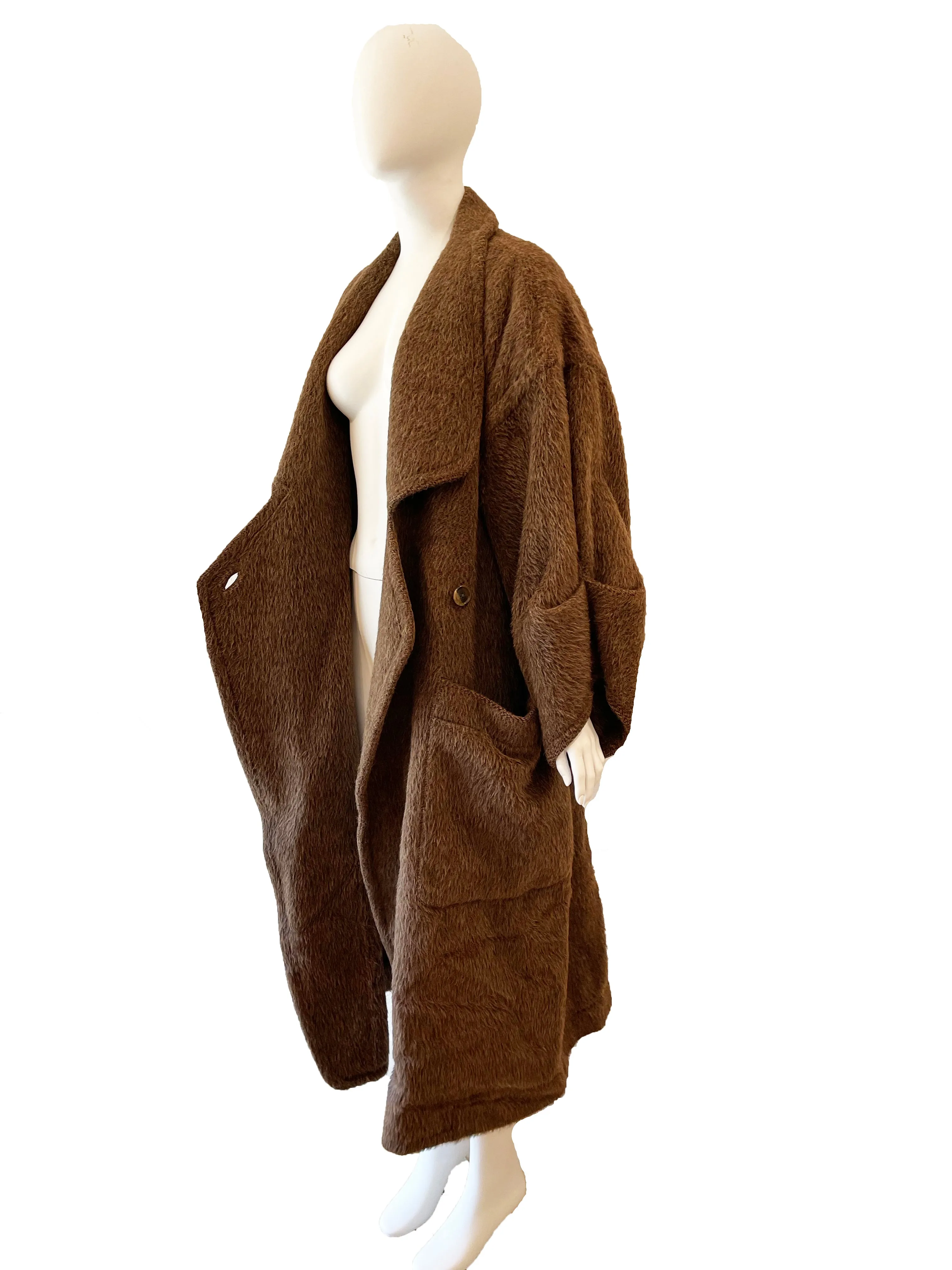 CLAUDE MONTANA oversized coat