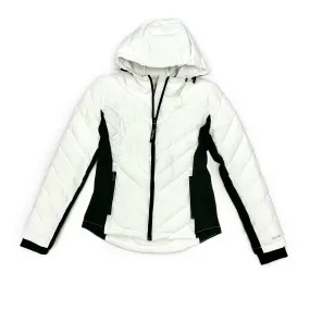 Coat Puffer & Quilted By Calvin Klein In Black & White, Size: S