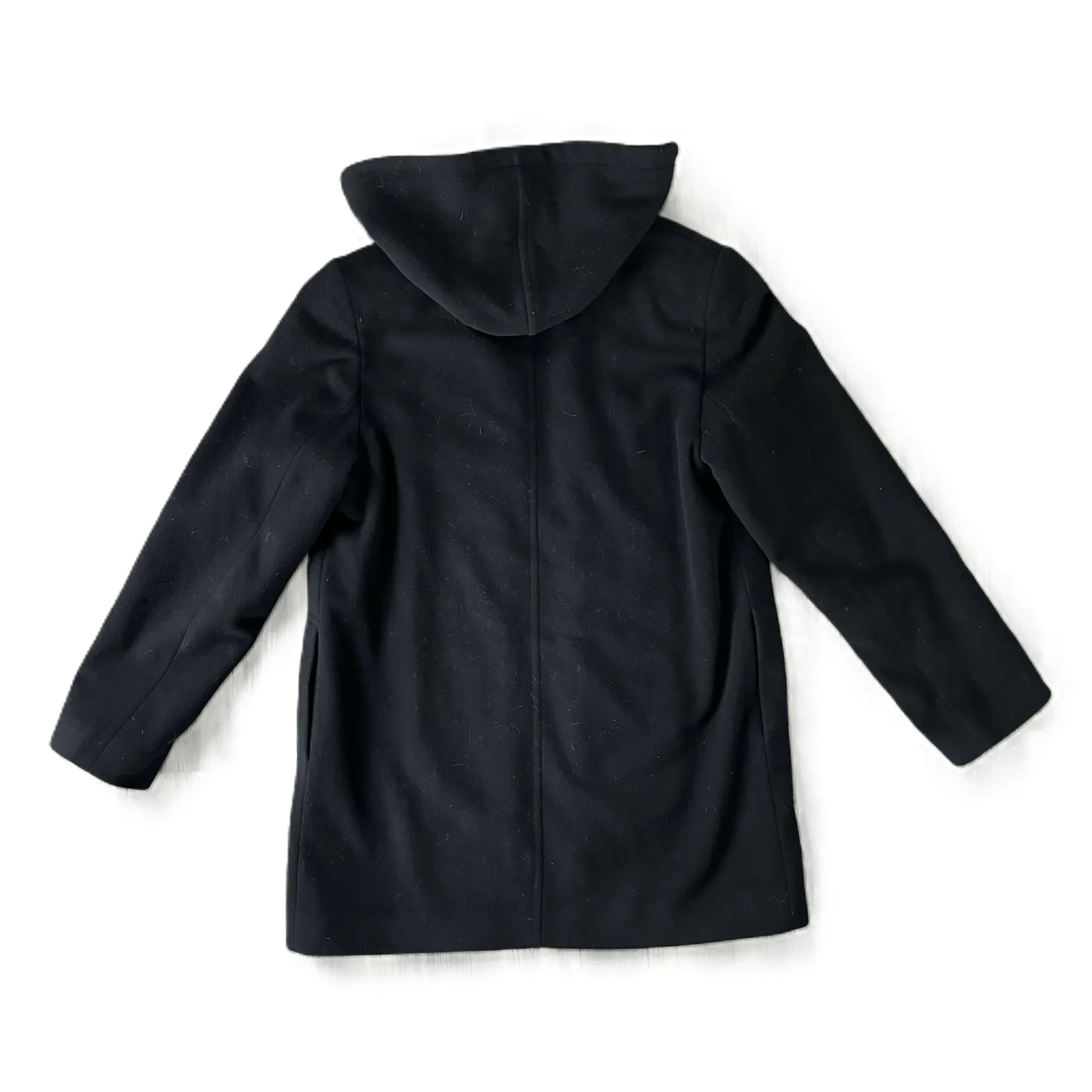 Coat Wool By Kenneth Cole In Black, Size: S