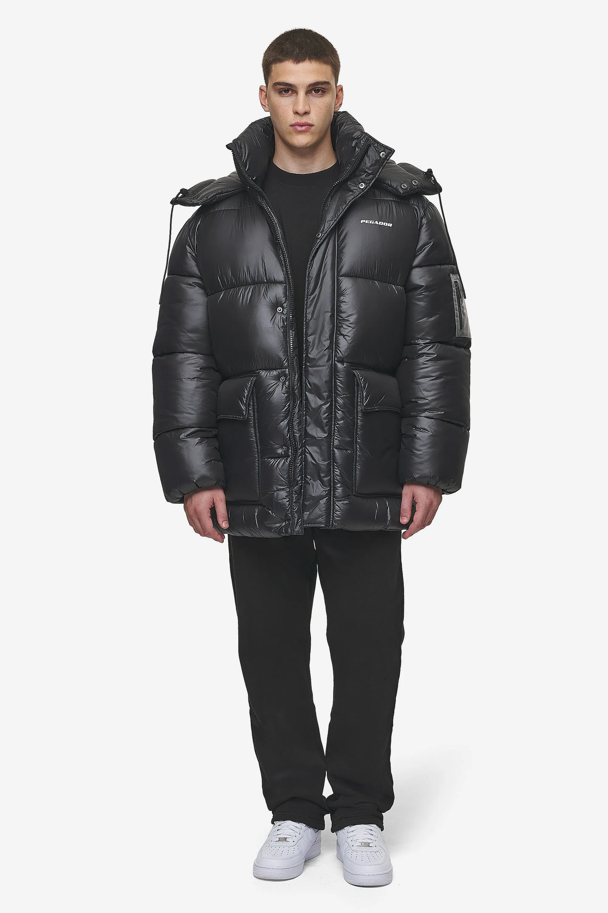 Conell Puffer Parka Black