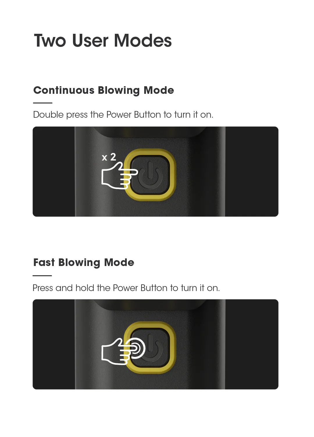 CW20 - Handheld Turbo Fan