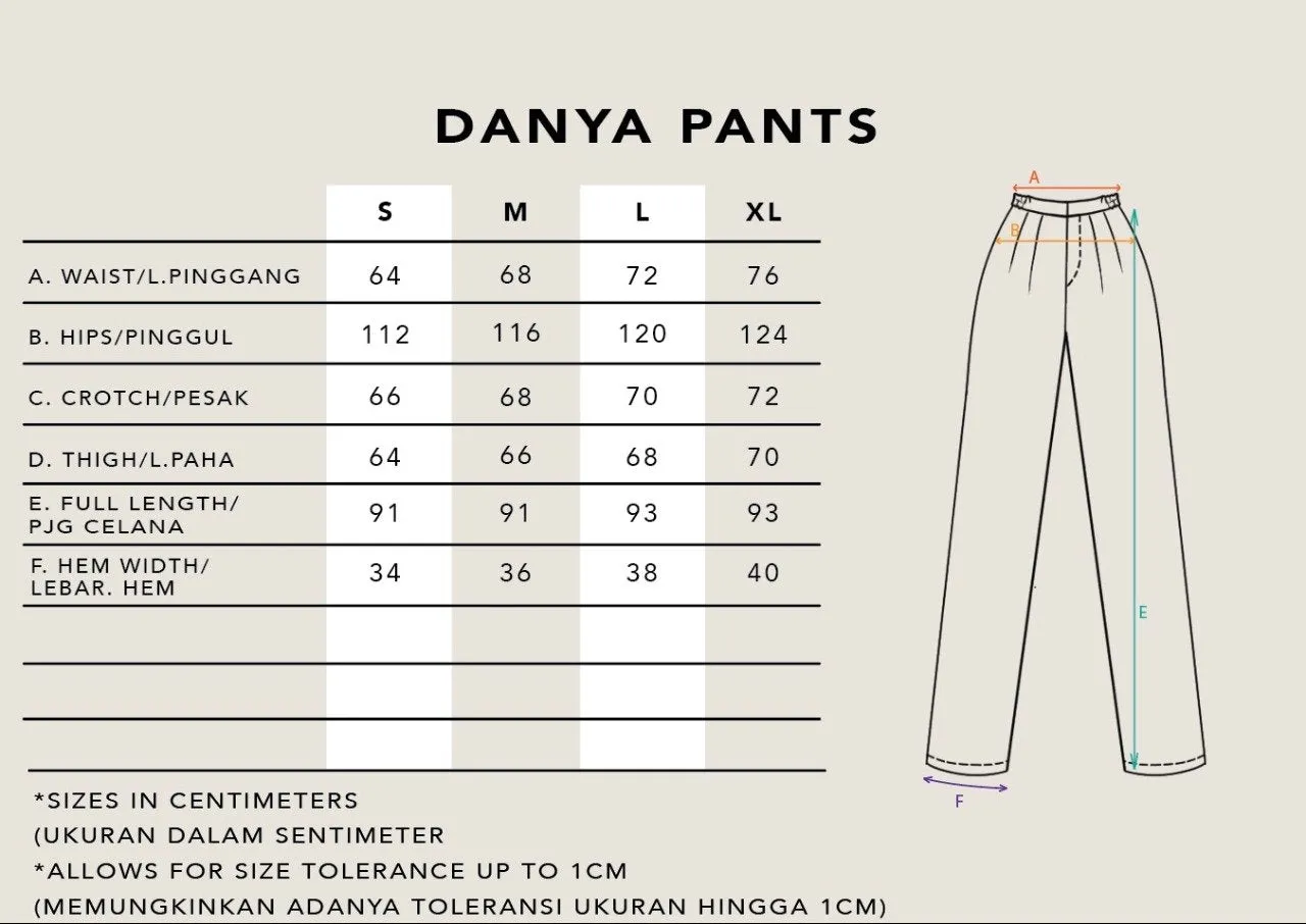 DANYA PANTS PLAIN BEIGE