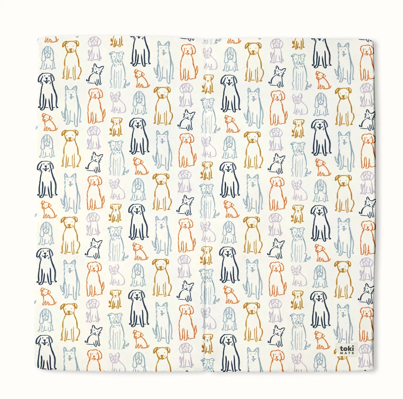 Dogs Padded Playmat