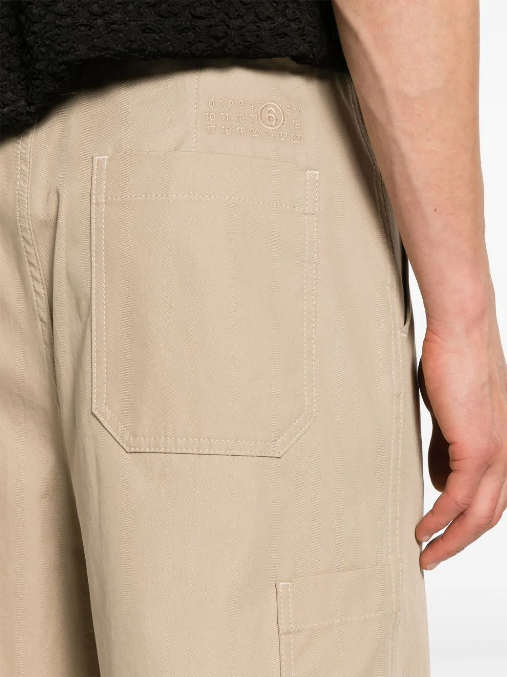 DROP CROTCH CHINO PANTS