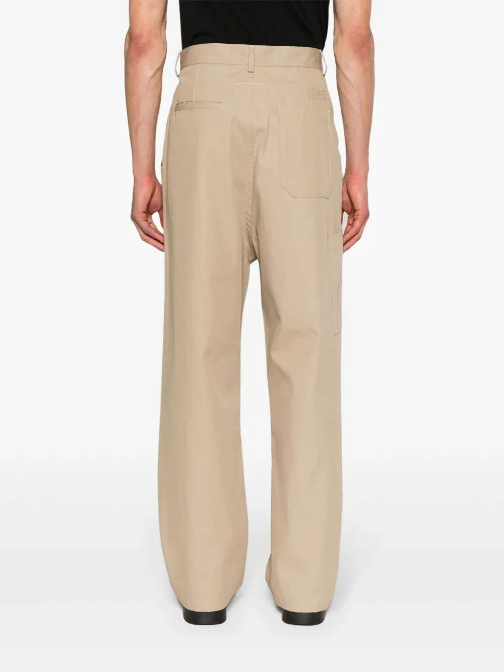 DROP CROTCH CHINO PANTS