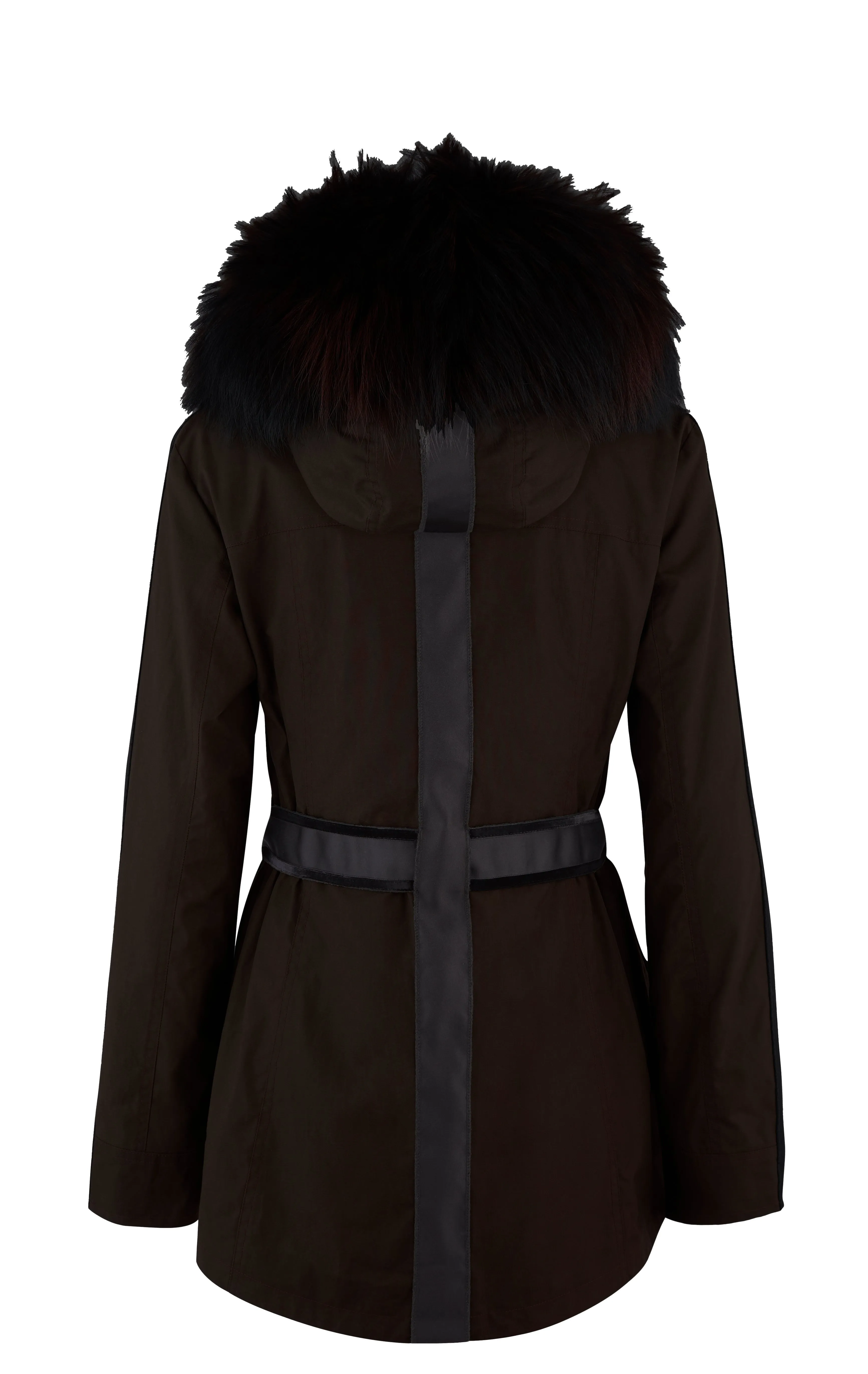 Elements Chocolate Brown Parka - Stylish and Warm Winter Jacket