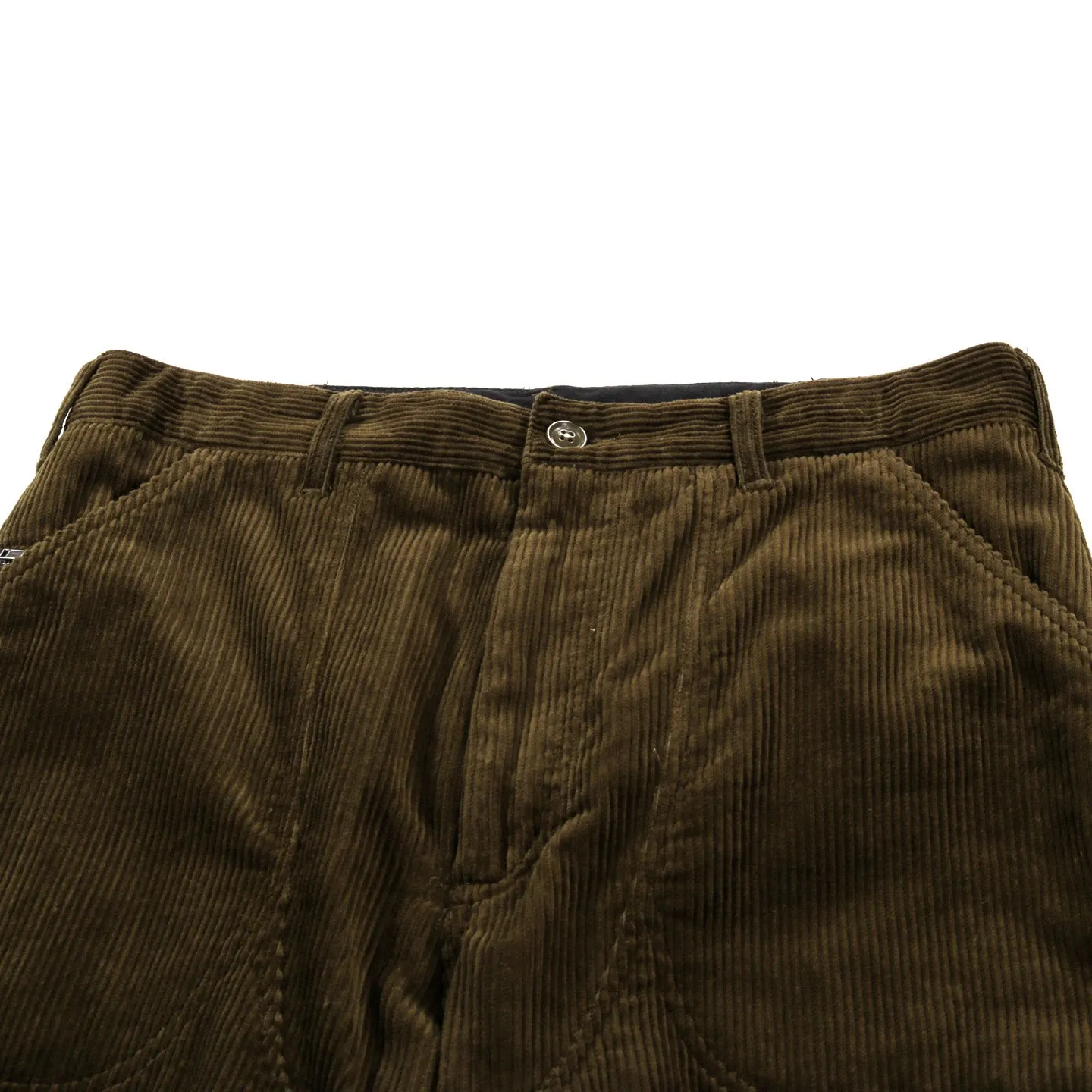 ENGINEERED GARMENTS CLIMBING PANT OLIVE COTTON 8W CORDUROY