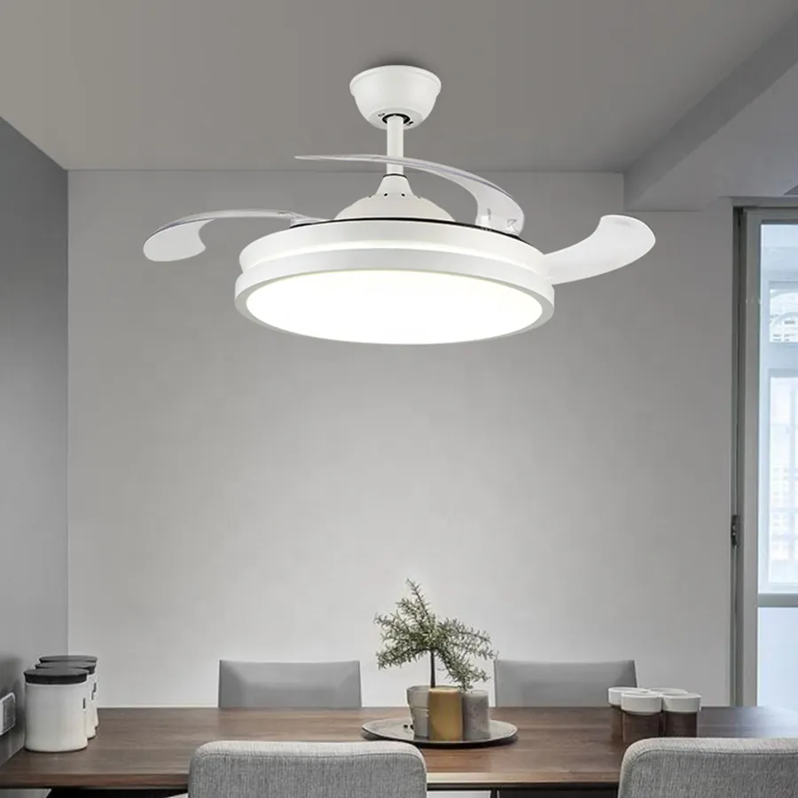 Floen Ceiling Fan with Retractable Blade