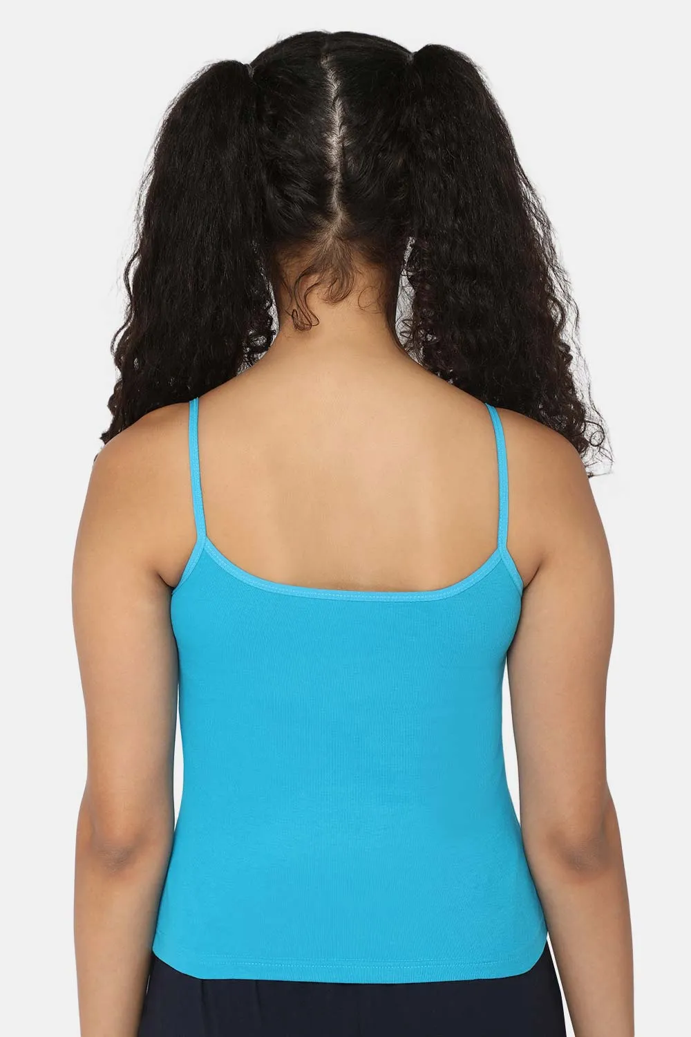 Full Coverage Non-Padded Non-Wired Cotton Intimacy Slip Camisole - IN02