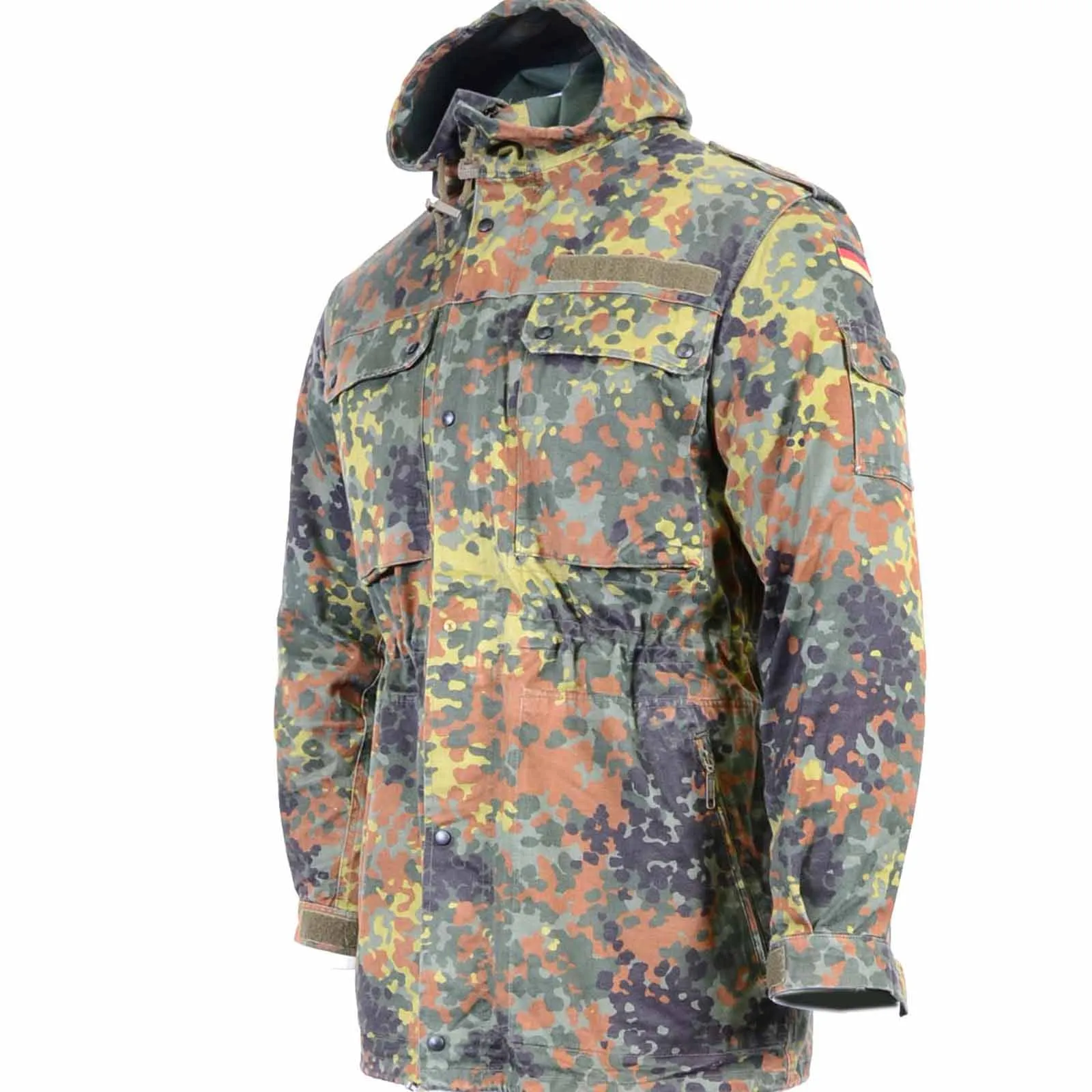 German Army Flecktarn Parka Field Jacket