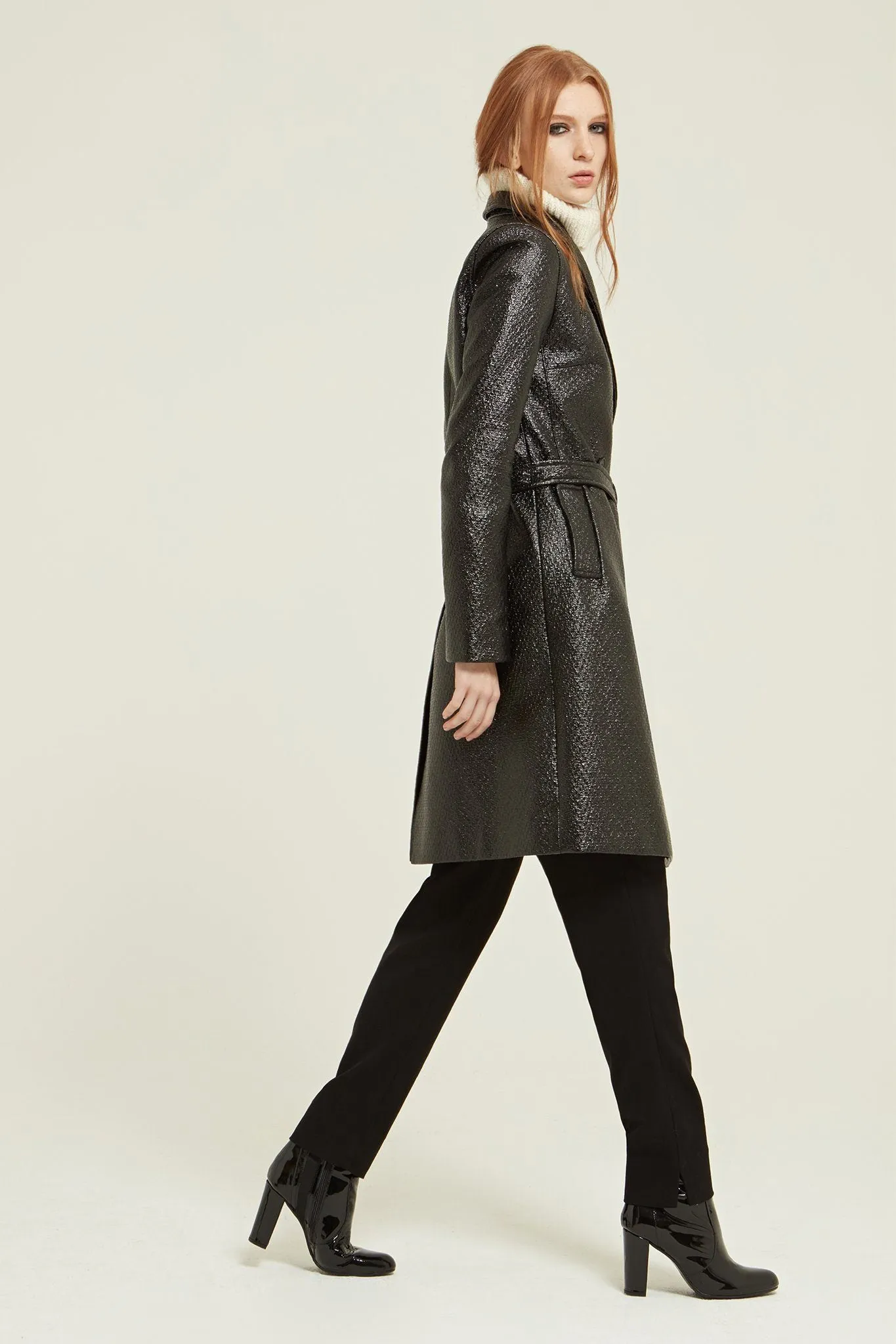 Glazed Belle Trench Coat