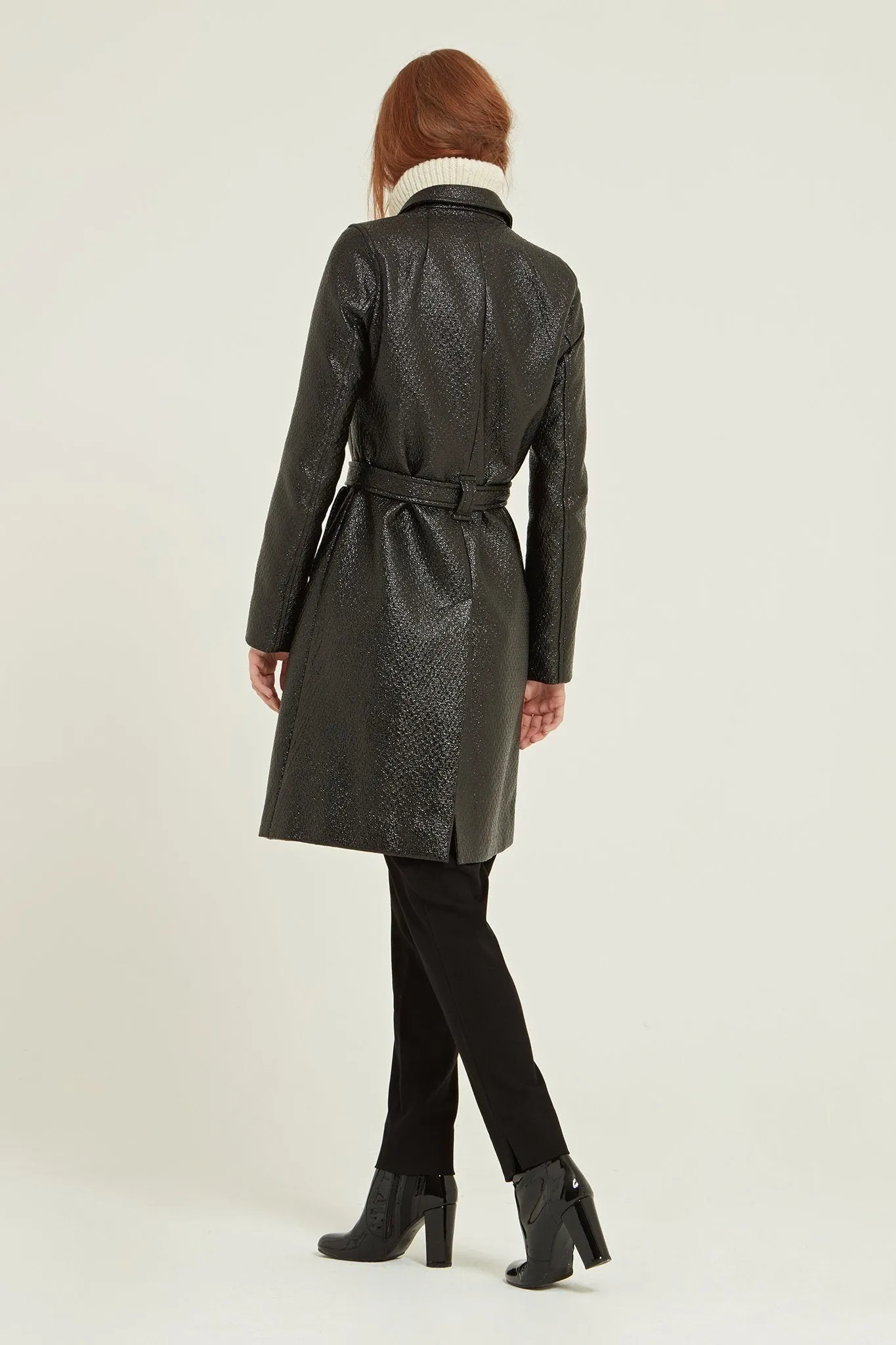 Glazed Belle Trench Coat