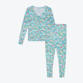 Gnomey Women's Long Sleeve Pajamas