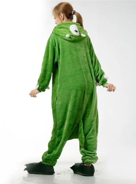 GREEN MIKE PYJAMA ANIME WARM SLEEPWEAR PIJAMA HOME