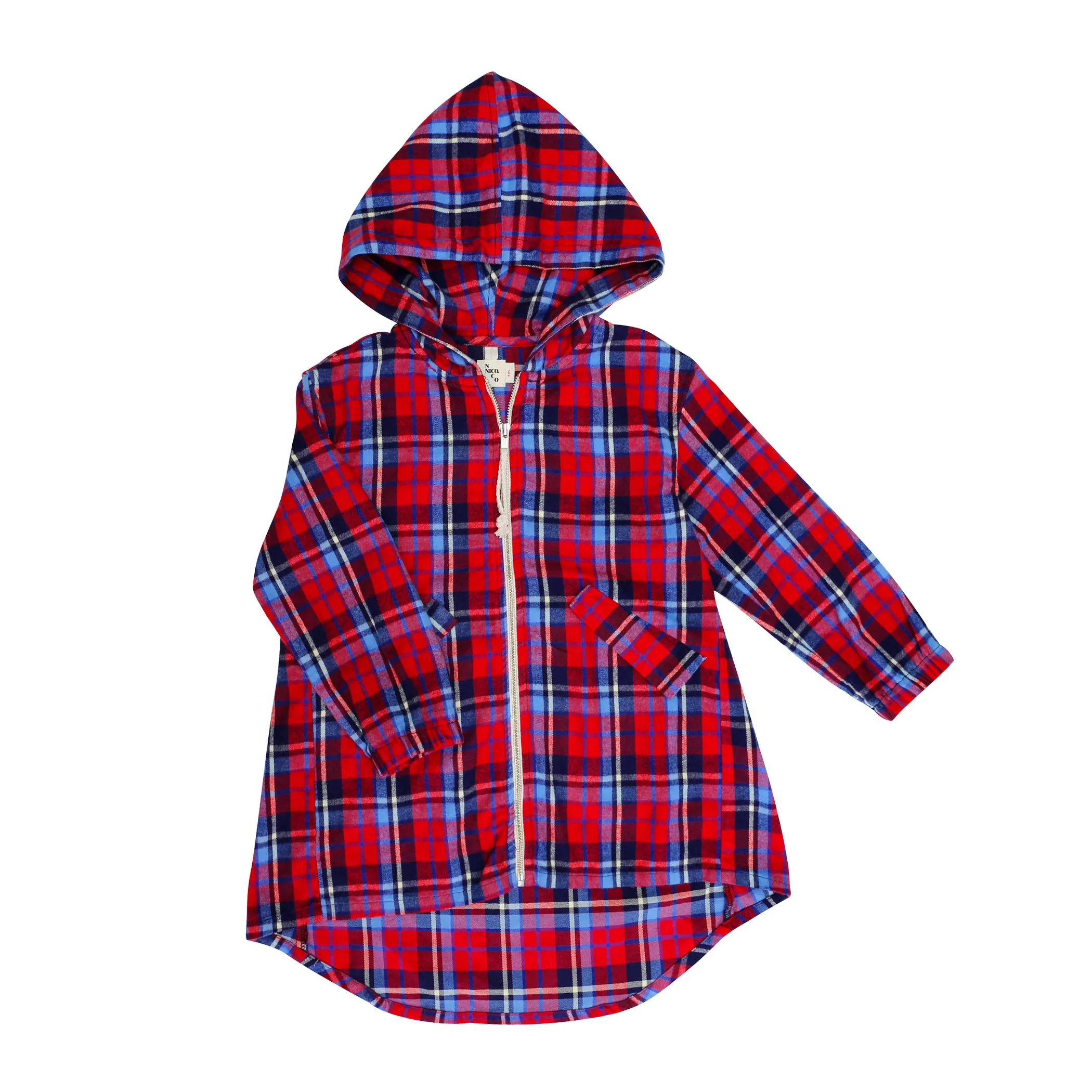 Hiro Plaid Parka