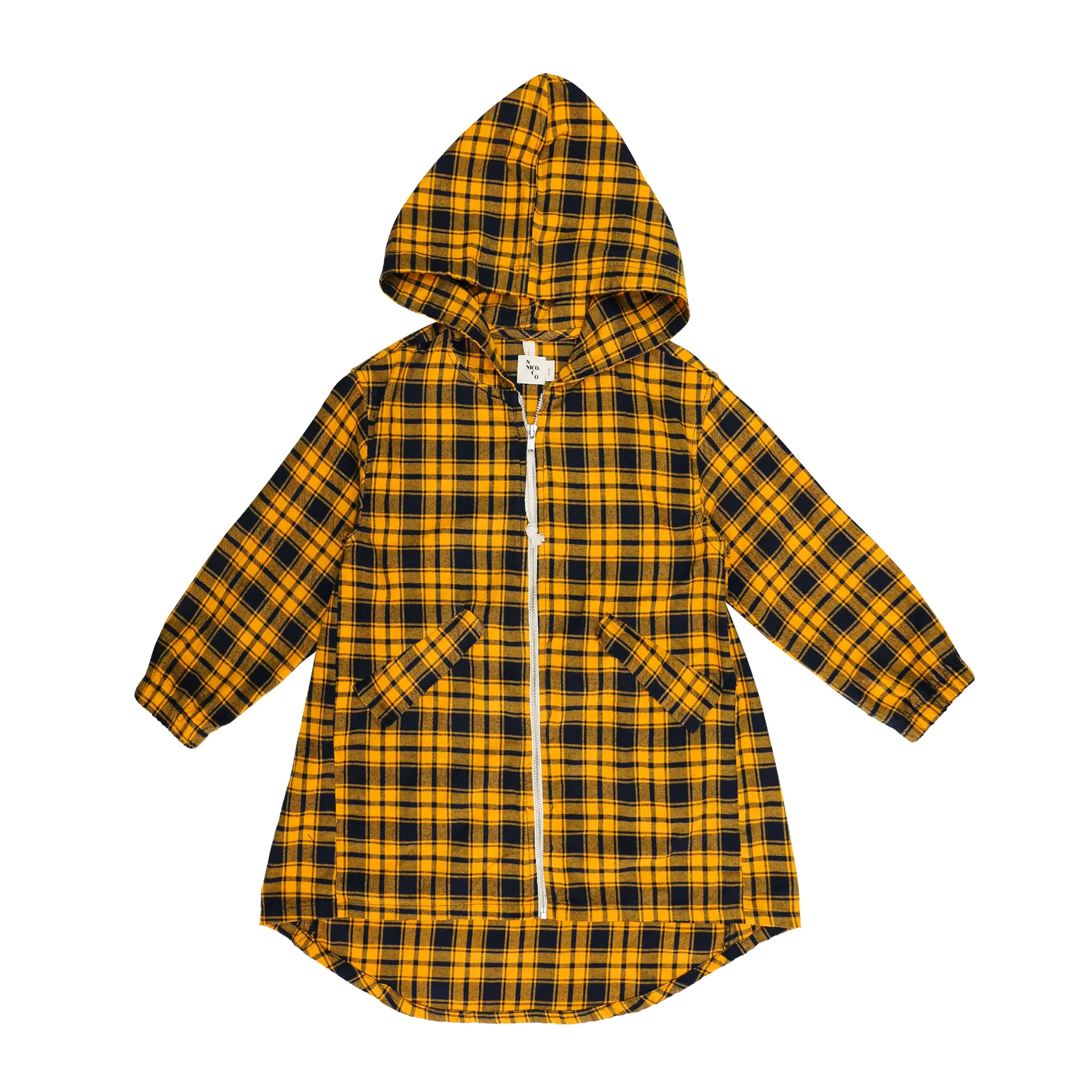 Hiro Plaid Parka