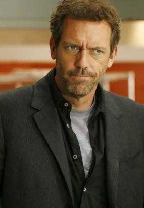 HOUSE: Dr Gregory House Black Shirt & Grey Sport Coat