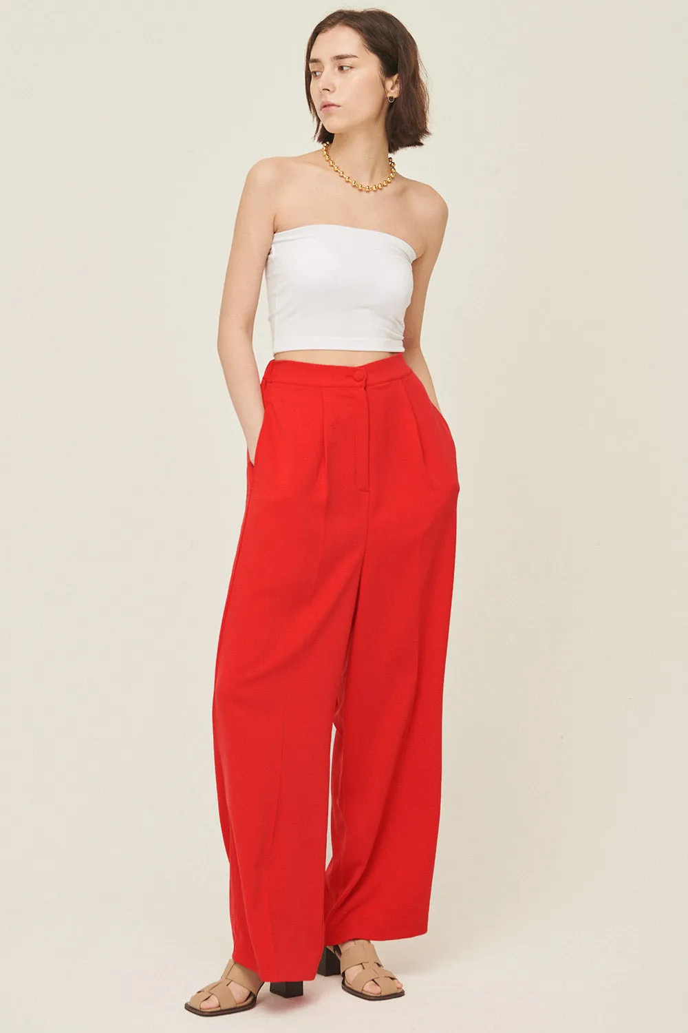 Jania High Wide Leg Pants