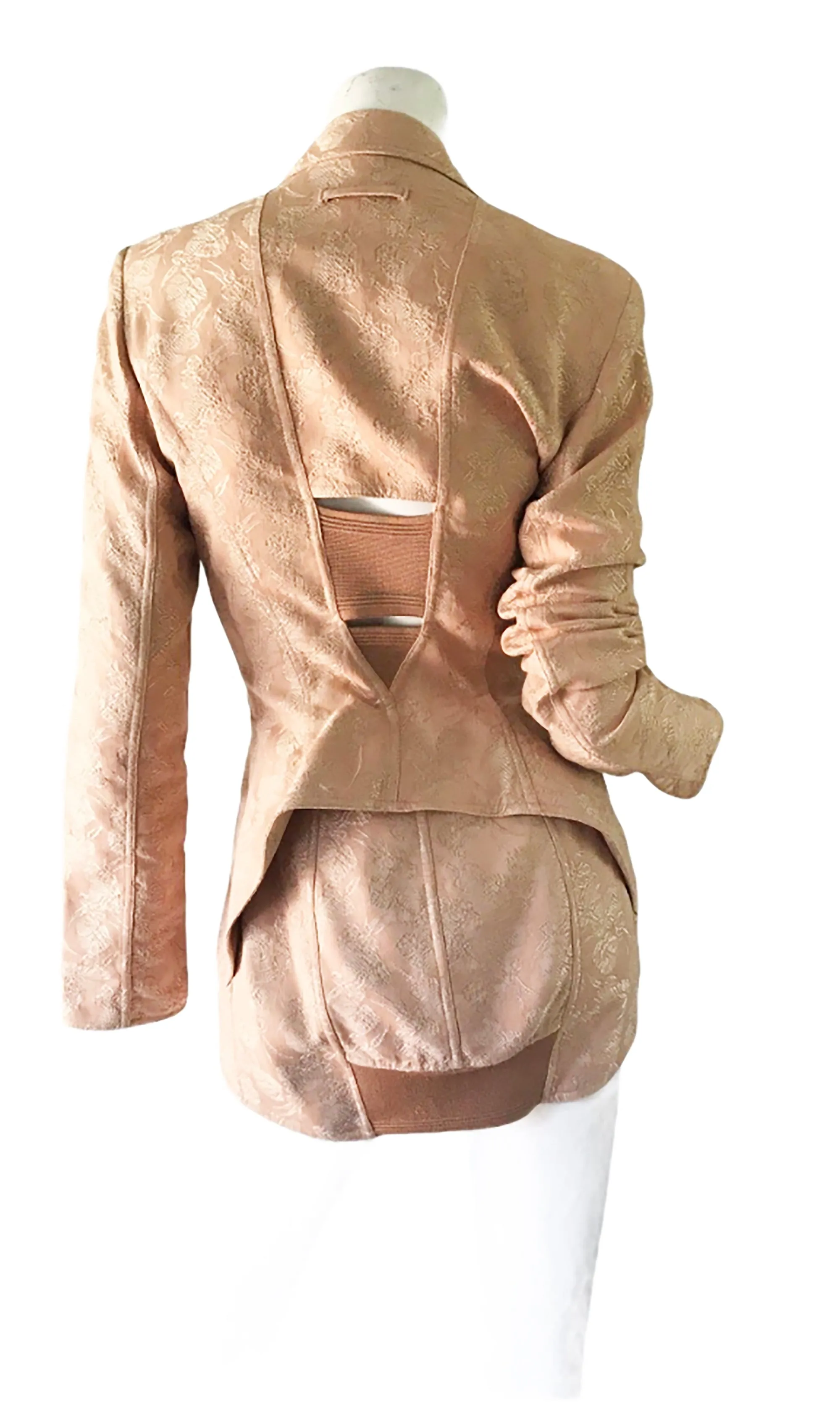 JEAN PAUL GAULTIER corset blazer