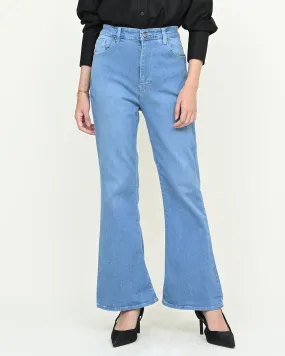 JOAN CUT BRY DENIM PANTS